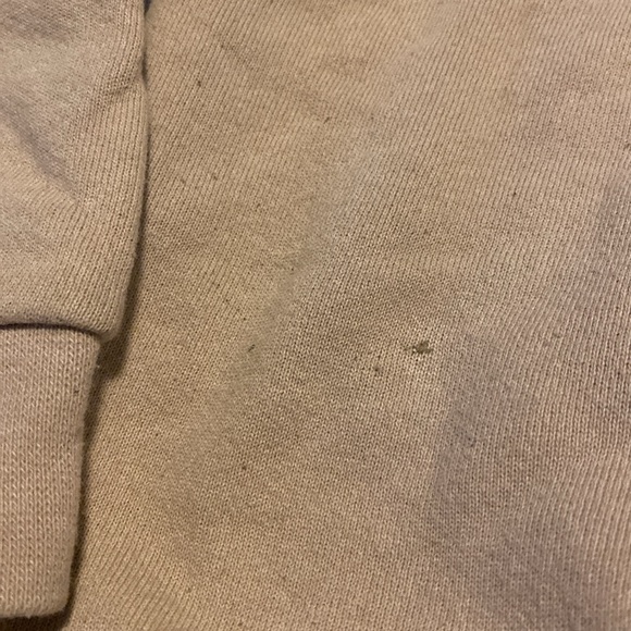 Vintage Sims Snowboards Tan Crewneck Sweater Men’s Size Small Made in USA 1990s - Picture 5 of 16